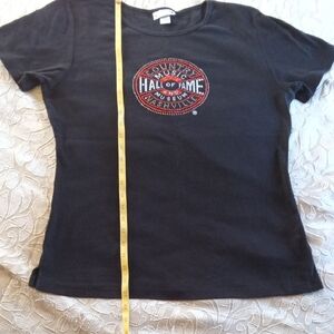 Caviar Nashville Music Hall of Fame Black Tee